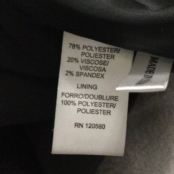 Amanda & Chelsea Heather Dark Gray Sort Sleeve Dress Size 6 - Picture 8 of 8